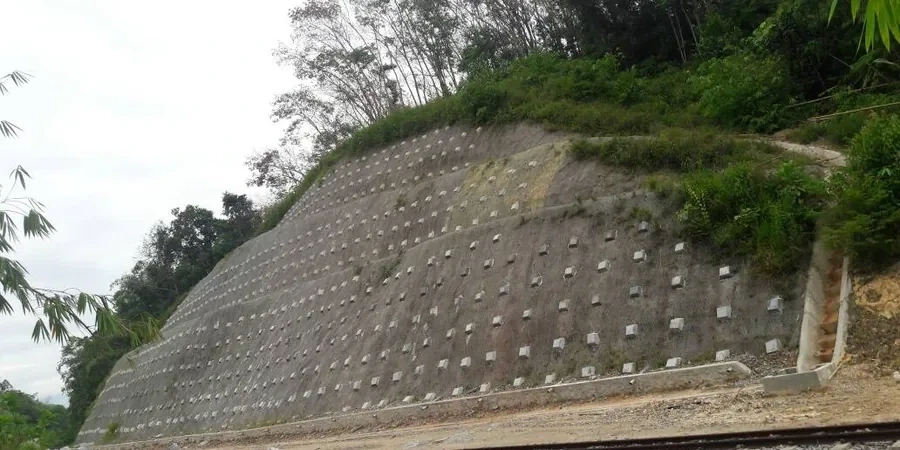 Illustrative image of Slope stabilization design in Auckland