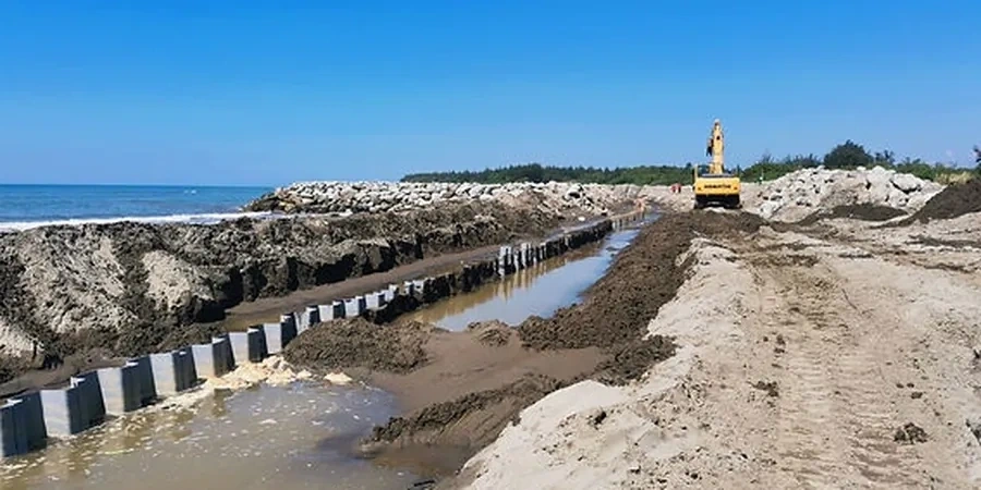 Illustrative image of Sheet pile wall design in Auckland