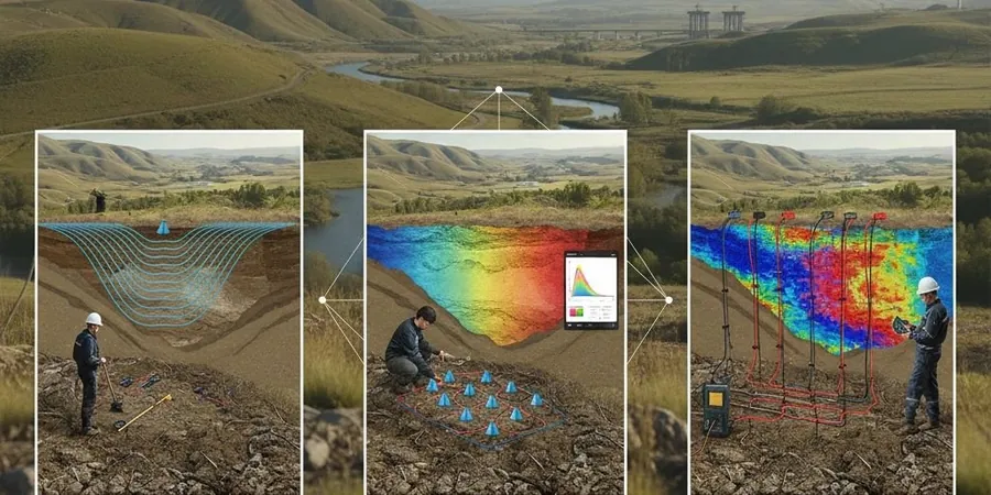 Illustrative image of Seismic tomography (refraction/reflection) in Auckland
